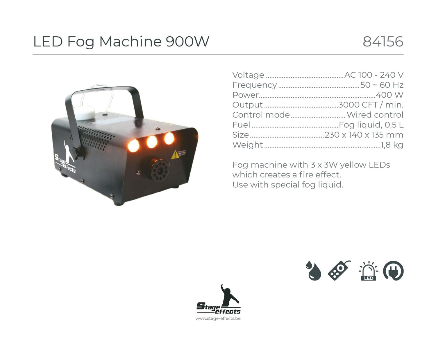 das-kost-mland-nebelmaschine-700w-dunstger-t-schwarz-amber-led image 3