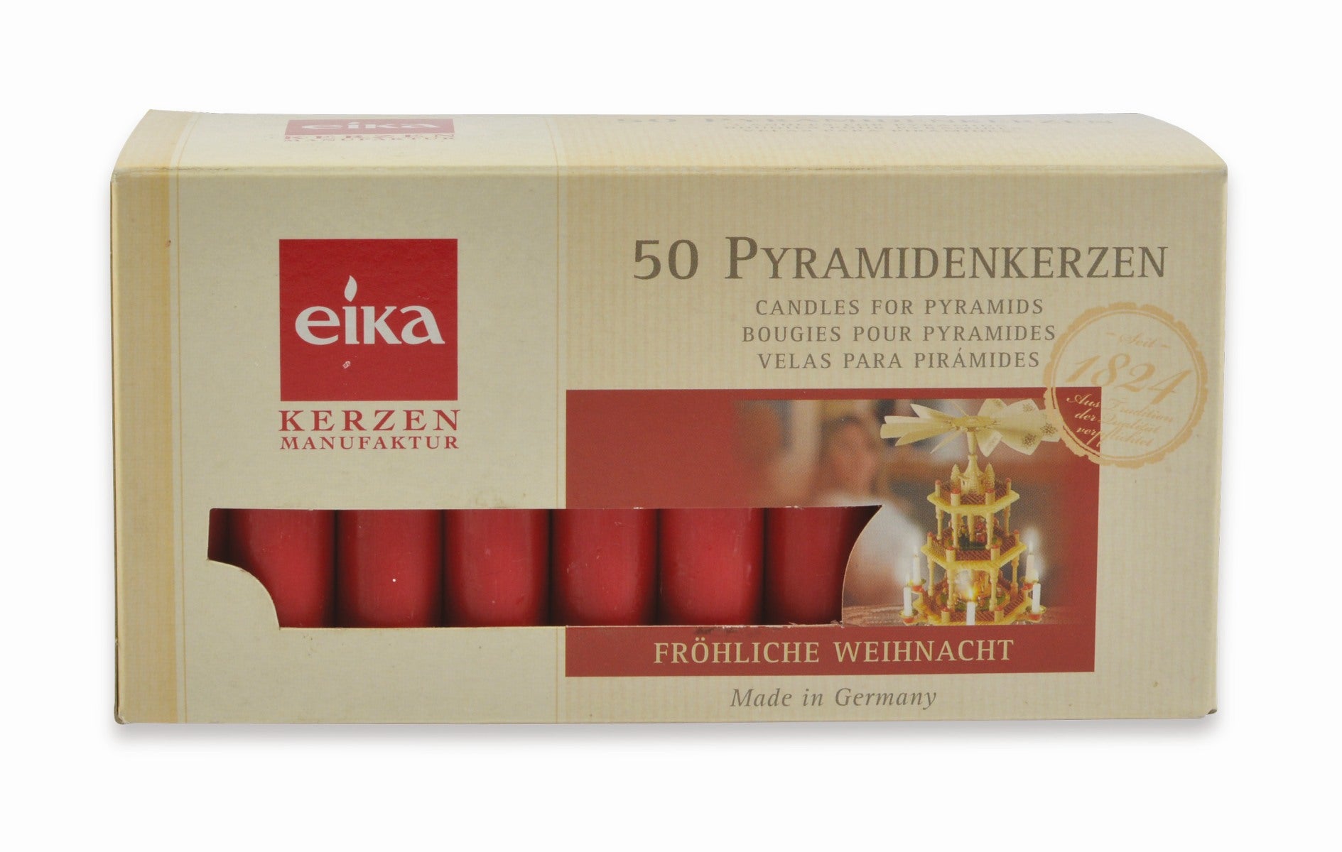 das-kost-mland-dekorationen-pyramidenkerzen-rot-14x75mm-50-st-ck image 1