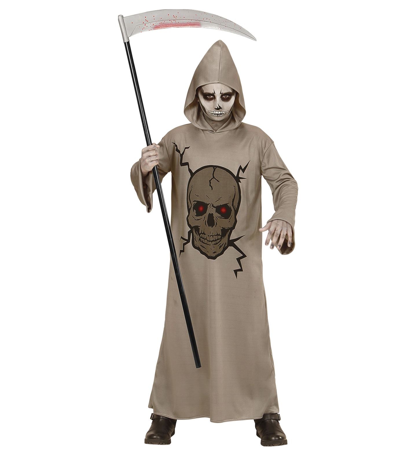 das-kost-mland-jungen-skull-master-sensenmann-kost-m-grau image 1