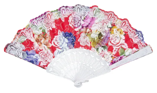 das-kost-mland-glitzer-handf-cher-rosen-wei-rot-f-cher image 1