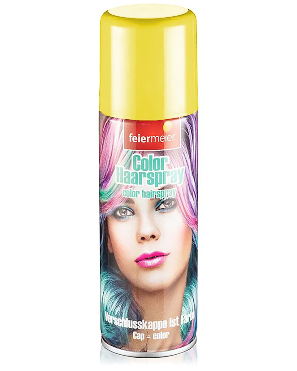 feiermeier-color-haarspray-125ml-haarfarbenspray-gelb image 1