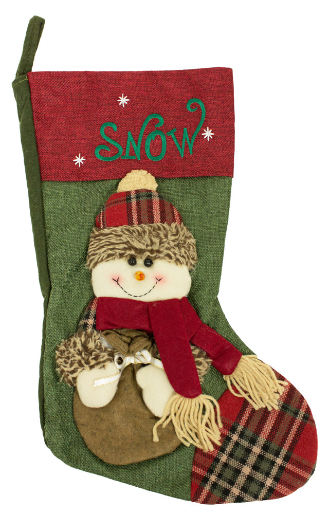 das-kost-mland-accessoires-nikolausstiefel-schneemann-45cm image 2