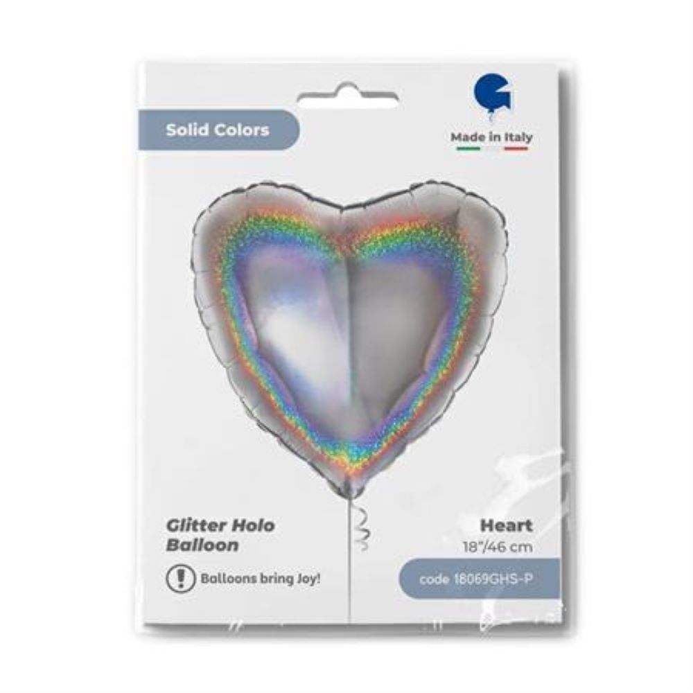das-kost-mland-herz-folienballon-holo-silber-46-cm image 2