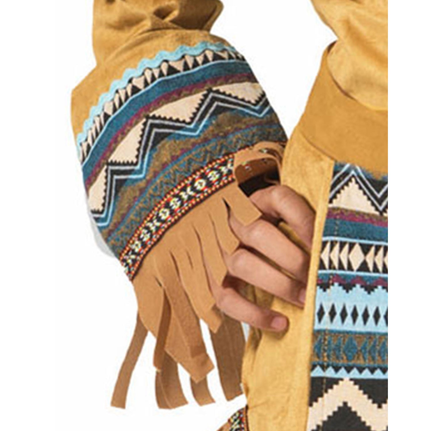 das-kost-mland-cherokee-indianerin-kost-m-m-dchen-braun image 5