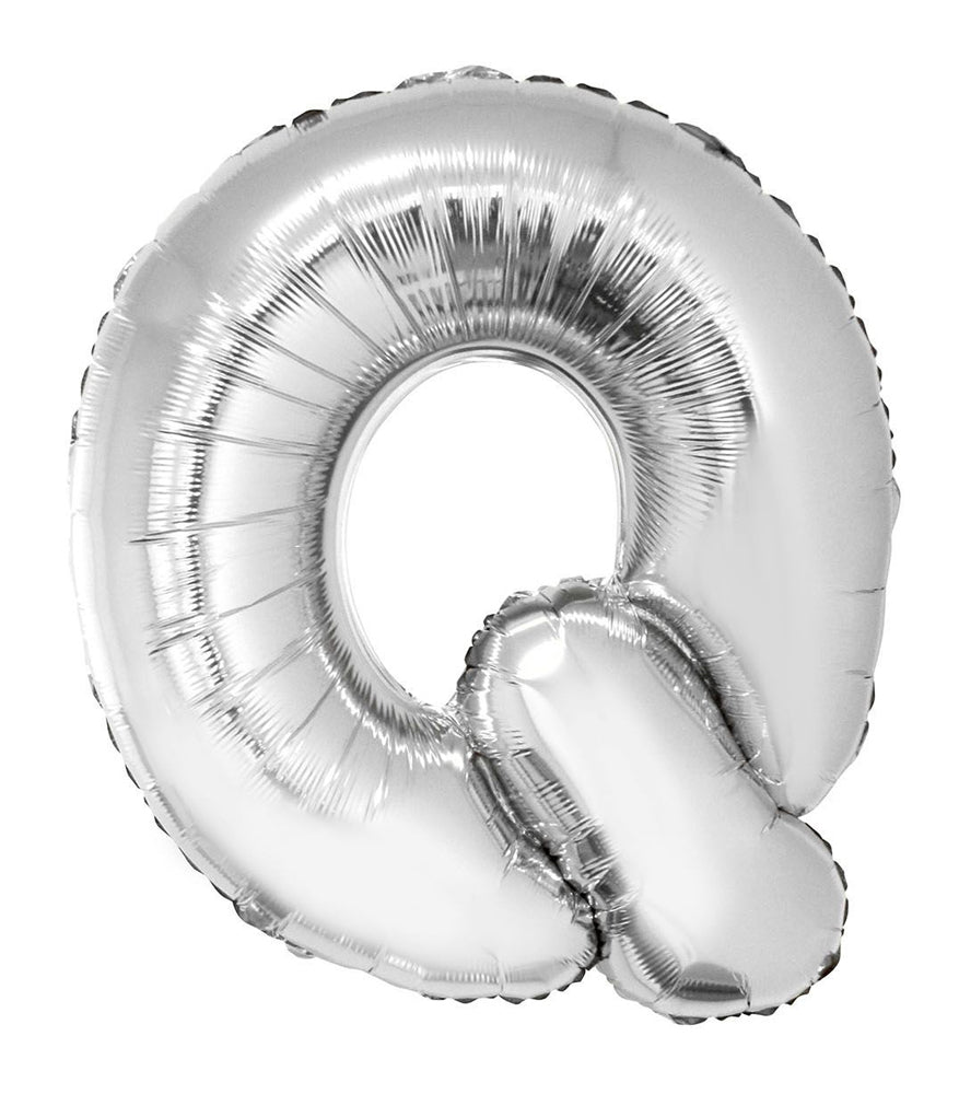 das-kost-mland-deko-xxl-buchstaben-folienballon-100cm-silber-q image 1