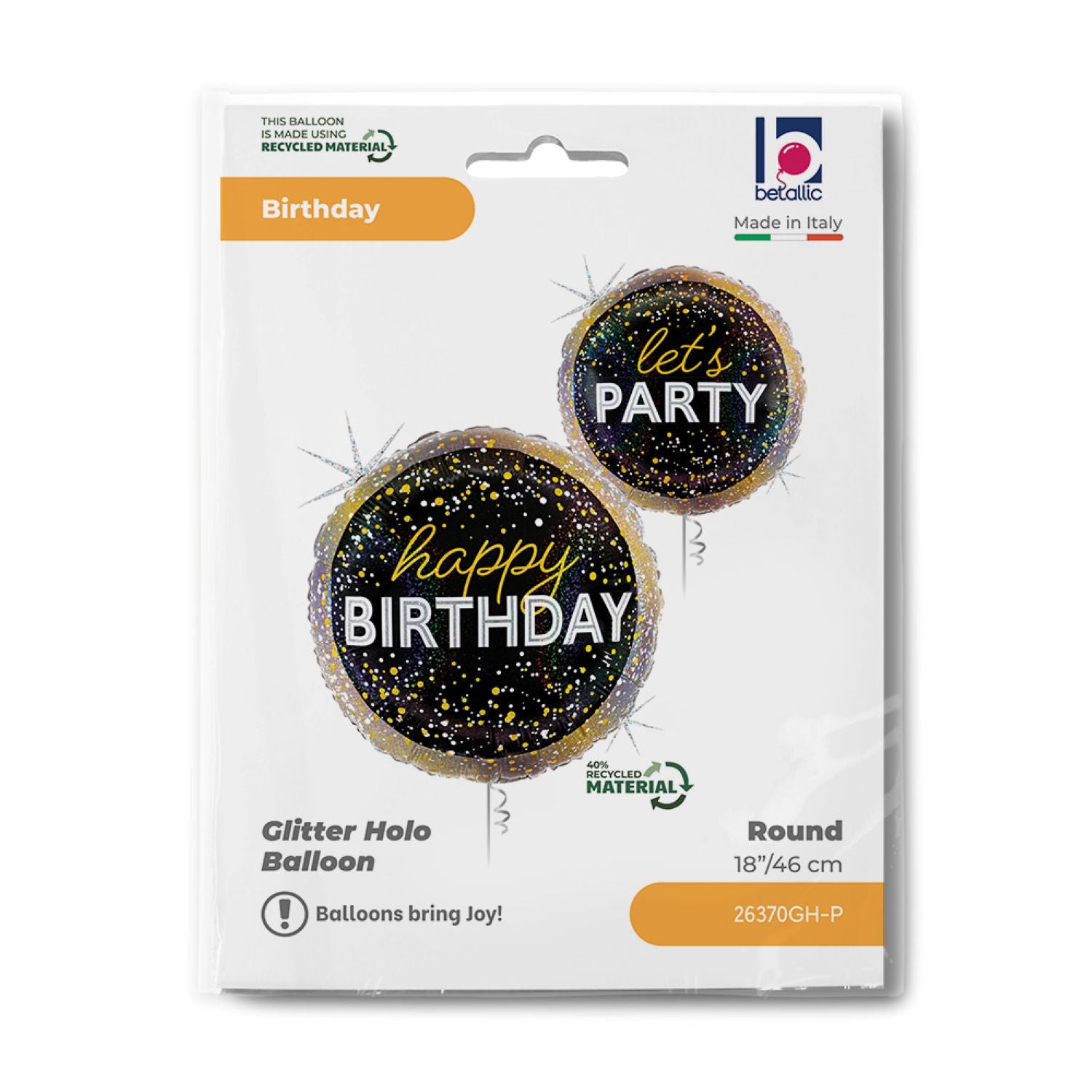 folienballon-happy-birthday-let-s-party-holog-46cm image 4