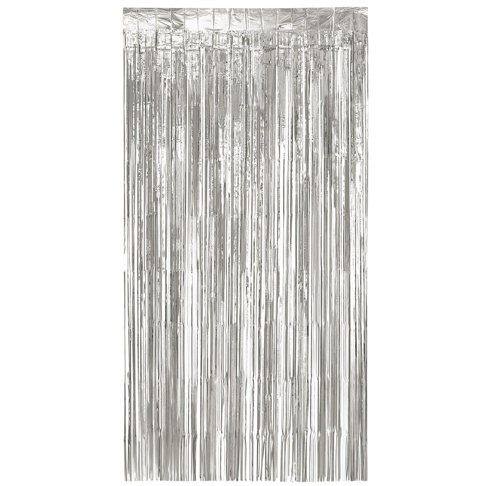 das-kost-mland-metallic-t-rvorhang-200x100-cm-silber-folie image 1