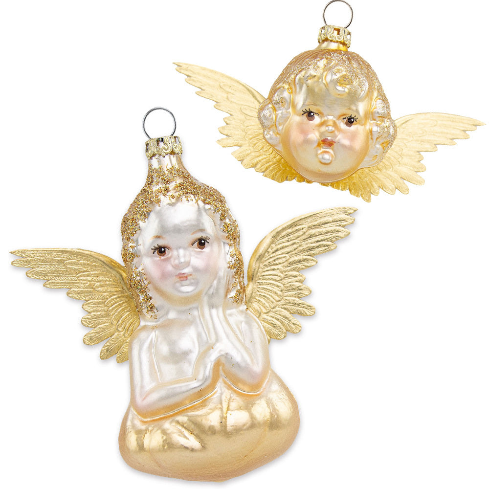 th-ringer-glasdesign-engel-anh-nger-gold-5-10cm-2-st-ck-glas image 1