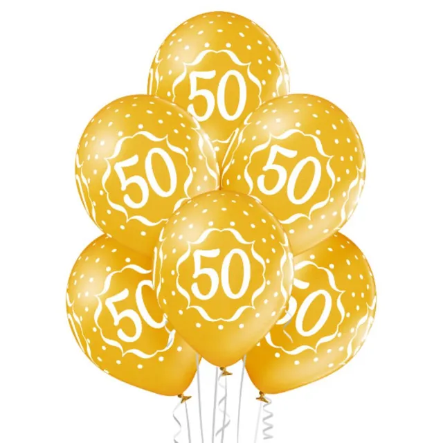das-kost-mland-luftballon-goldene-hochzeit-50-6-stk image 1