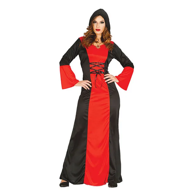 lady-vampirin-kost-m-damen-gr-42-44-halloween-kleid image 1