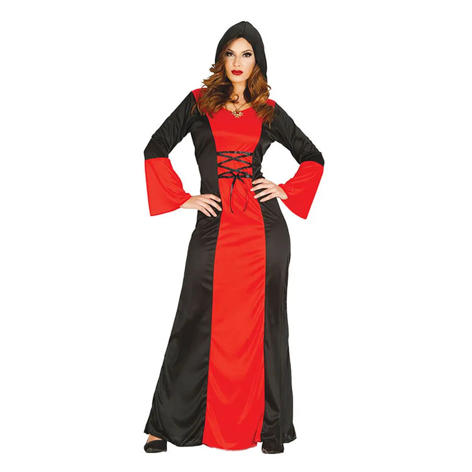lady-vampirin-kost-m-damen-gr-42-44-halloween-kleid image 1