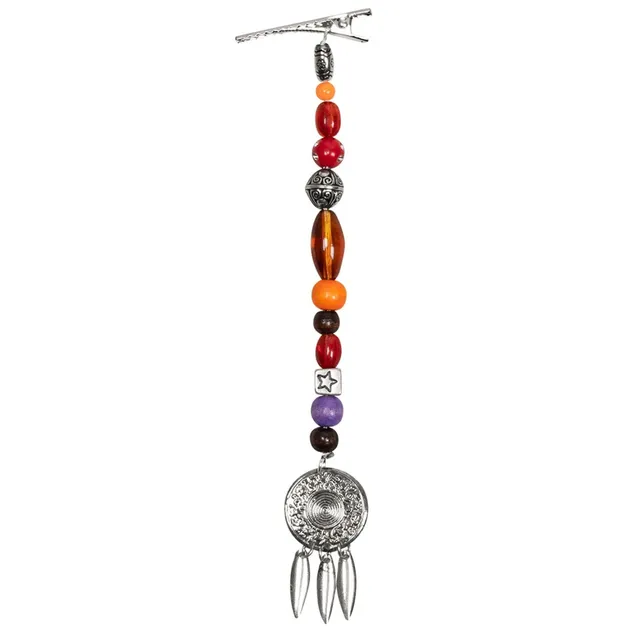 das-kost-mland-pirat-haarklammer-perlen-amulett-haarclip image 1