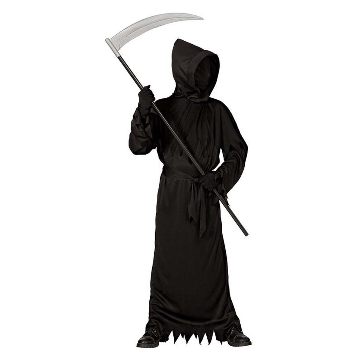 das-kost-mland-reaper-sensenmann-kost-m-kinder-gr-116-schwarz image 1
