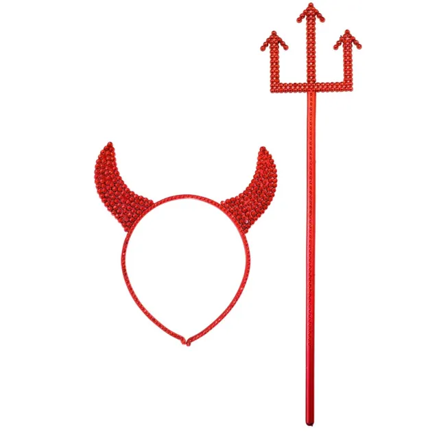 das-kost-mland-teufel-kost-mset-2-tlg-h-rner-dreizack-rot image 1