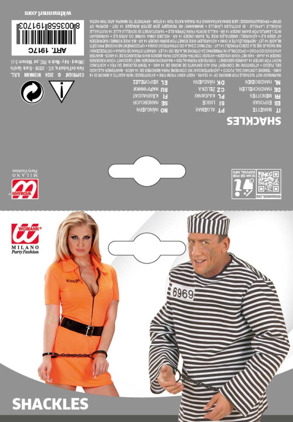 das-kost-mland-dekorationen-handschellen-schwarz-kunststoff image 3