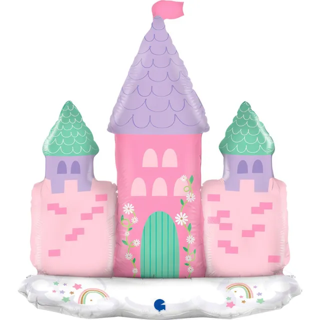 das-kost-mland-shape-folienballon-schloss-76-cm image 1