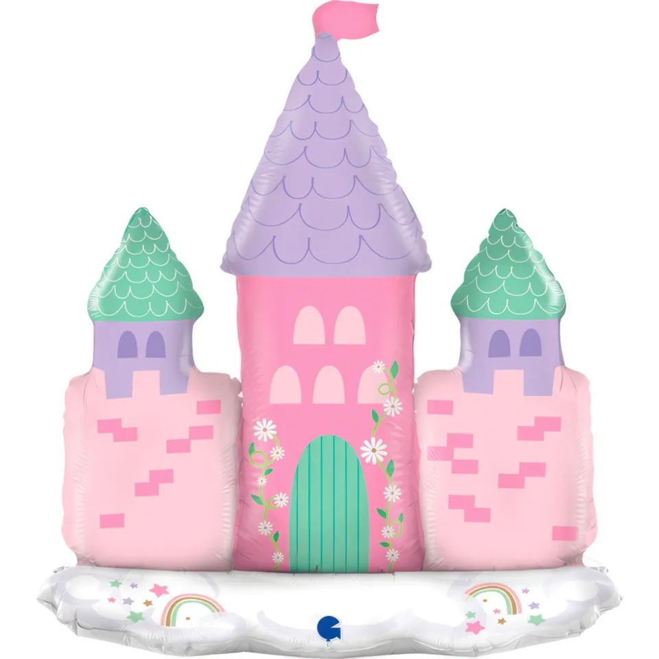 das-kost-mland-shape-folienballon-schloss-76-cm image 1