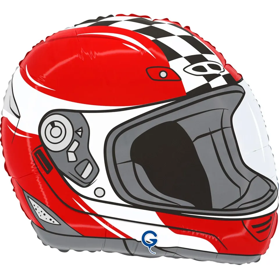 das-kost-mland-folienballon-motorrad-helm-38-cm-15-zoll image 1