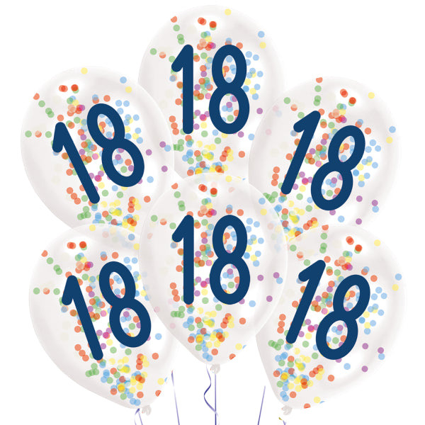 das-kost-mland-dekorationen-confetti-birthday-luftballon-6stk-27-5cm image 2