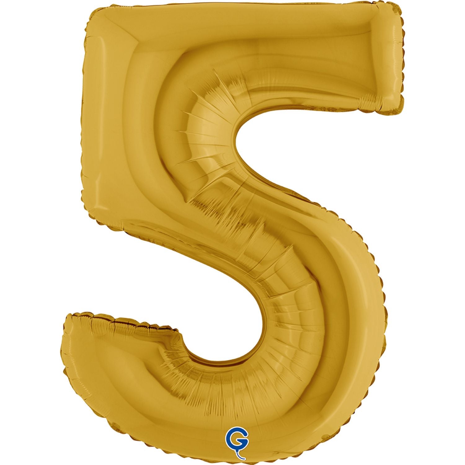 das-kost-mland-xxl-zahlen-folienballon-102cm-gold-zahl-5 image 7