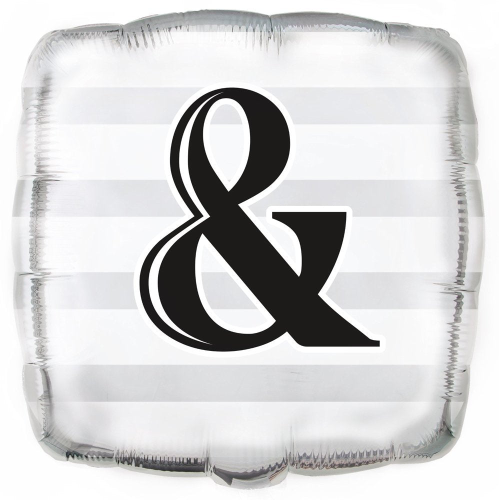 das-kost-mland-folienballon-hochzeit-quadrat-46-cm image 1