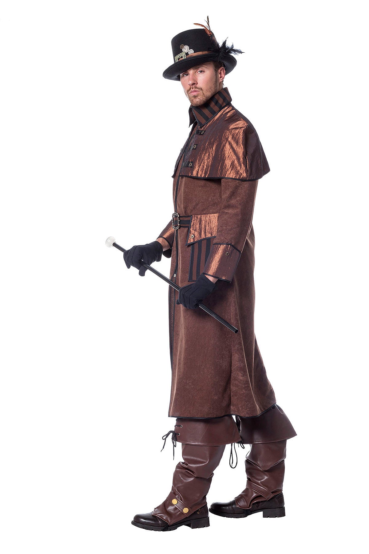 das-kost-mland-mr-deluxe-steampunk-herrenkost-m-mantel image 2