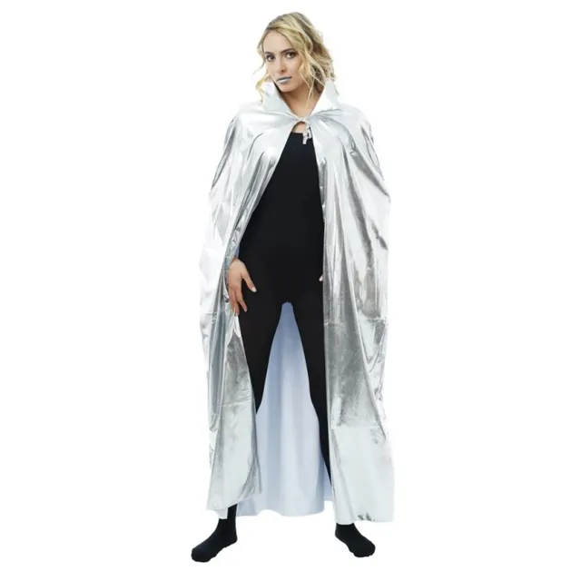 das-kost-mland-umhang-mit-kragen-silber-135-cm-cape image 1