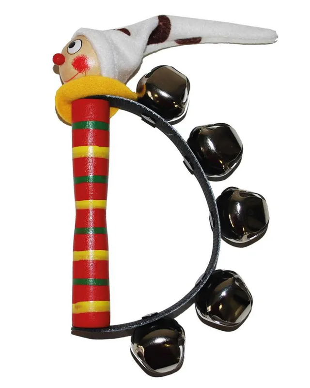 das-kost-mland-accessoires-handschelle-rassel-clown-gl-ckchen image 1