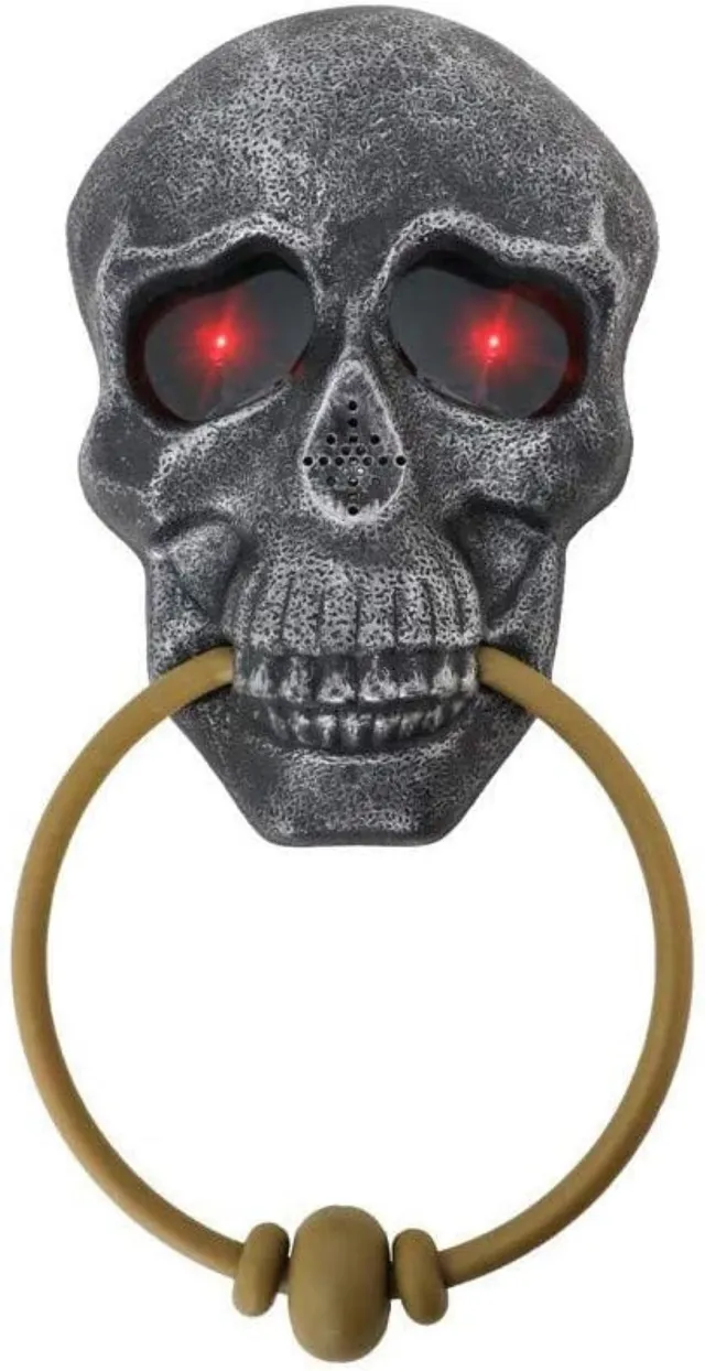 das-kost-mland-halloween-t-rklopfer-totenkopf-27x12cm image 1