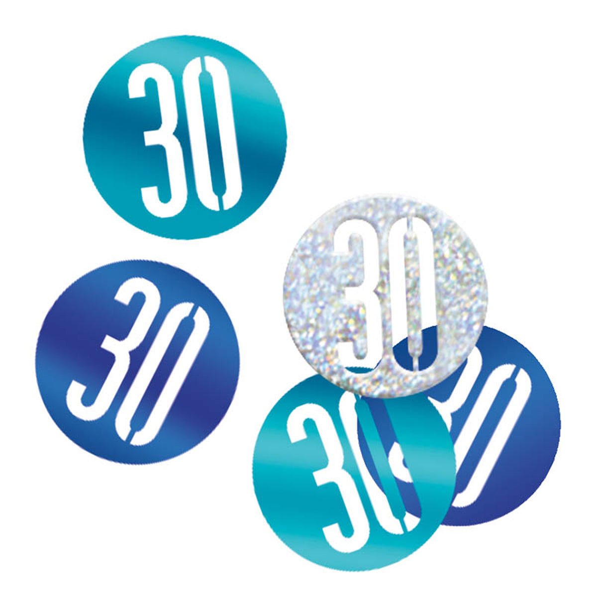 konfetti-metall-glitz-blau-14-g-streudeko-party image 3