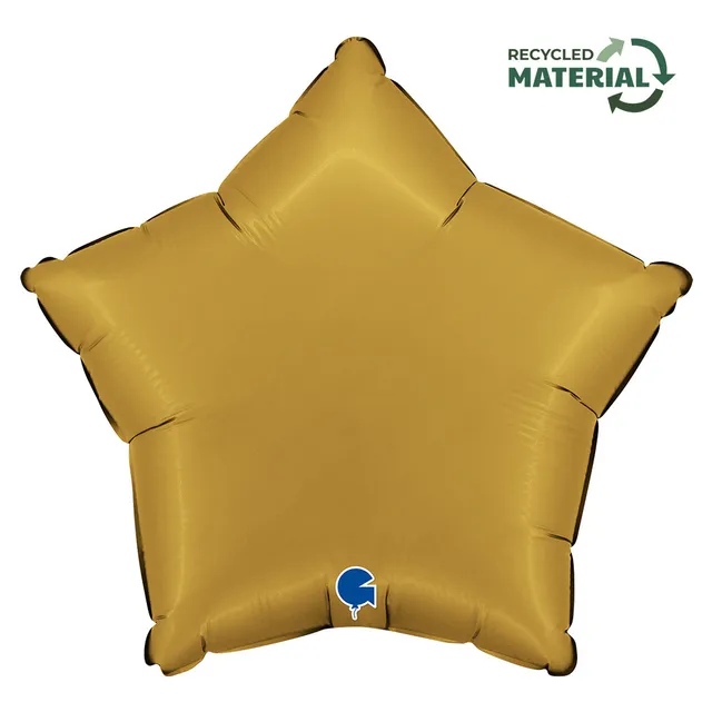 das-kost-mland-stern-folienballon-uni-46cm-gold-satin-18 image 1
