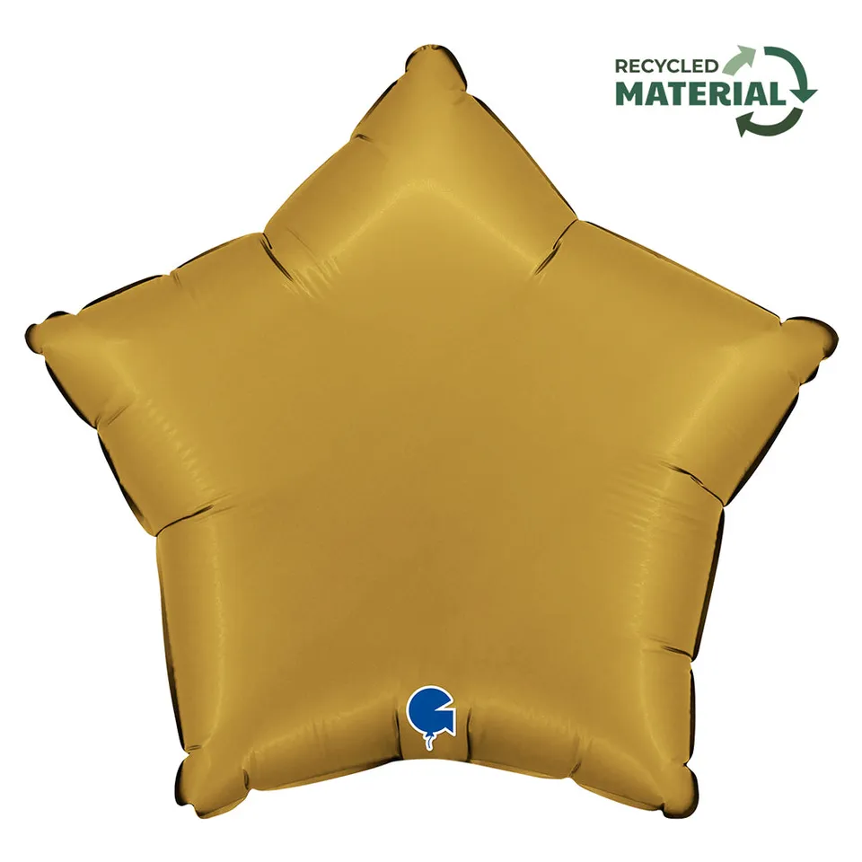 das-kost-mland-stern-folienballon-uni-46cm-gold-satin-18 image 1