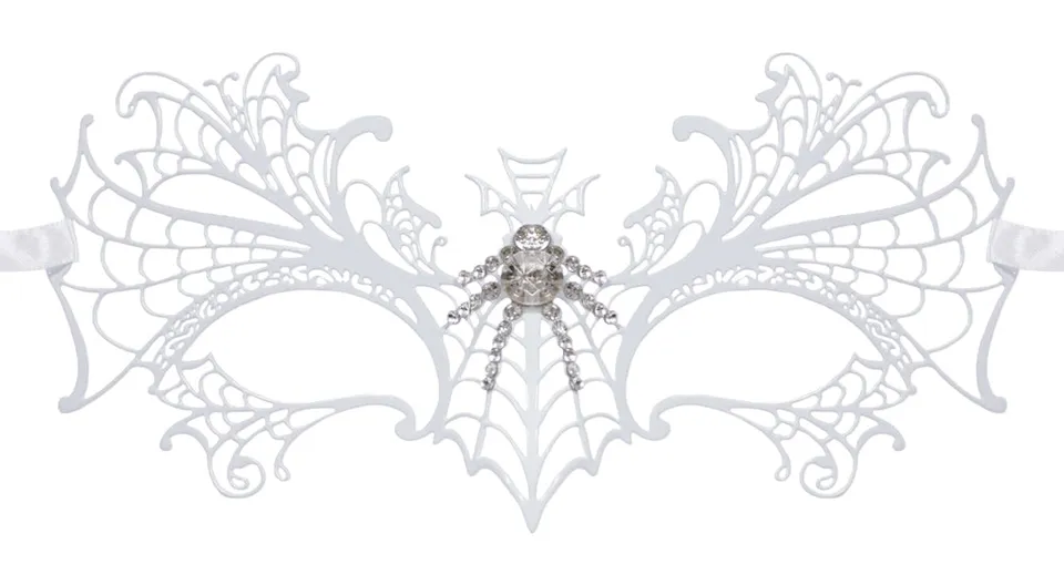 das-kost-mland-accessoires-esmeralda-augenmaske-wei-strass image 1