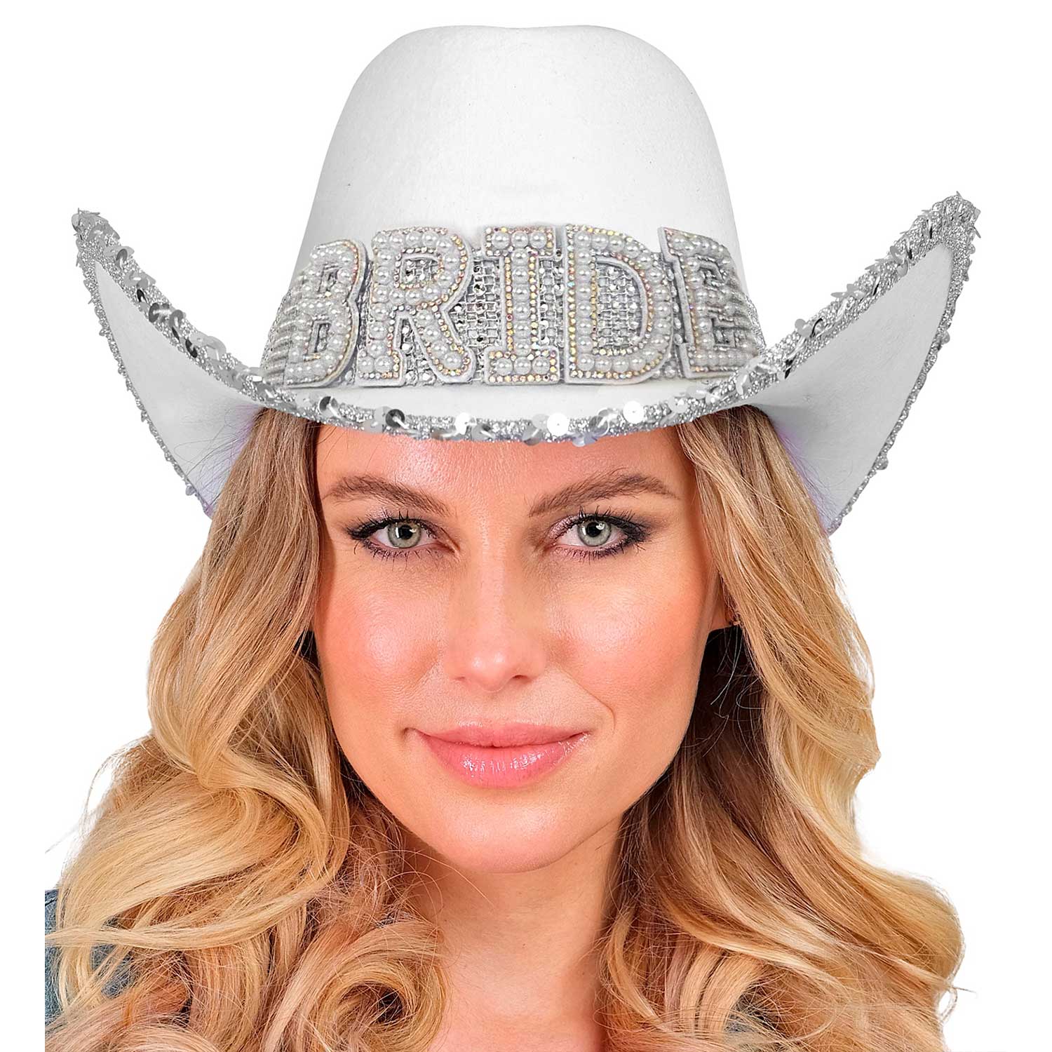 das-kost-mland-bride-strass-cowboyhut-wei-perlen image 6