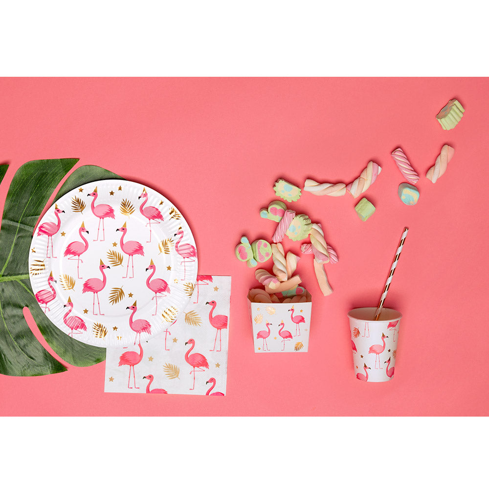 das-kost-mland-papierstrohhalme-gold-wei-20x20cm-20stk image 3