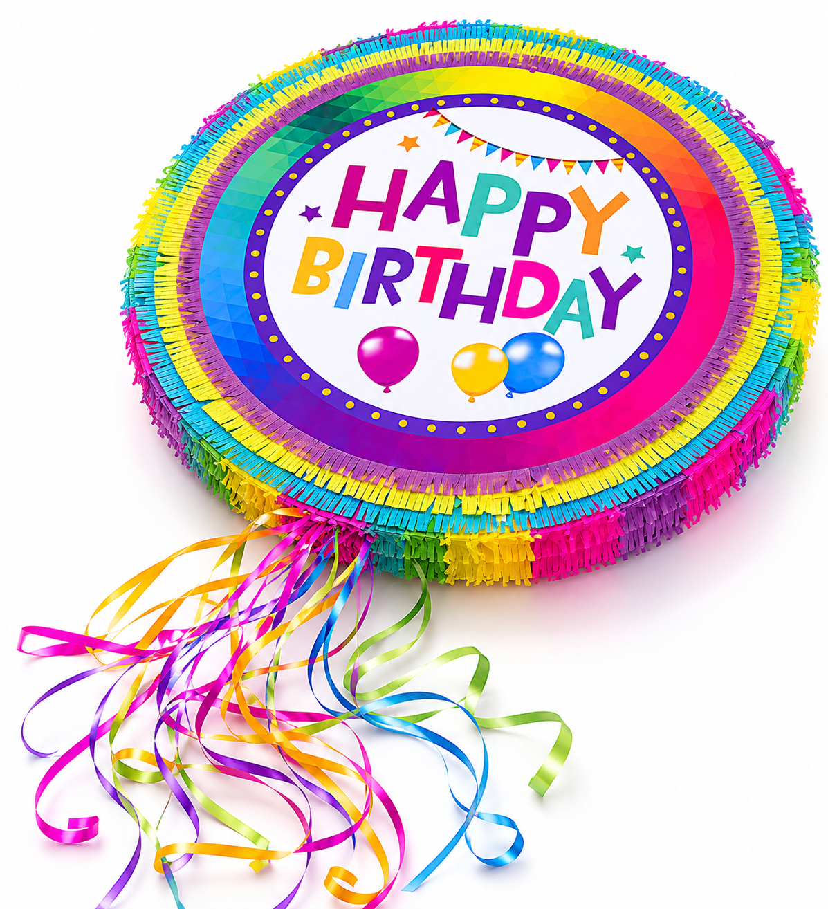 das-kost-mland-pinata-happy-birthday-bunt-50-cm-geburtstag image 4