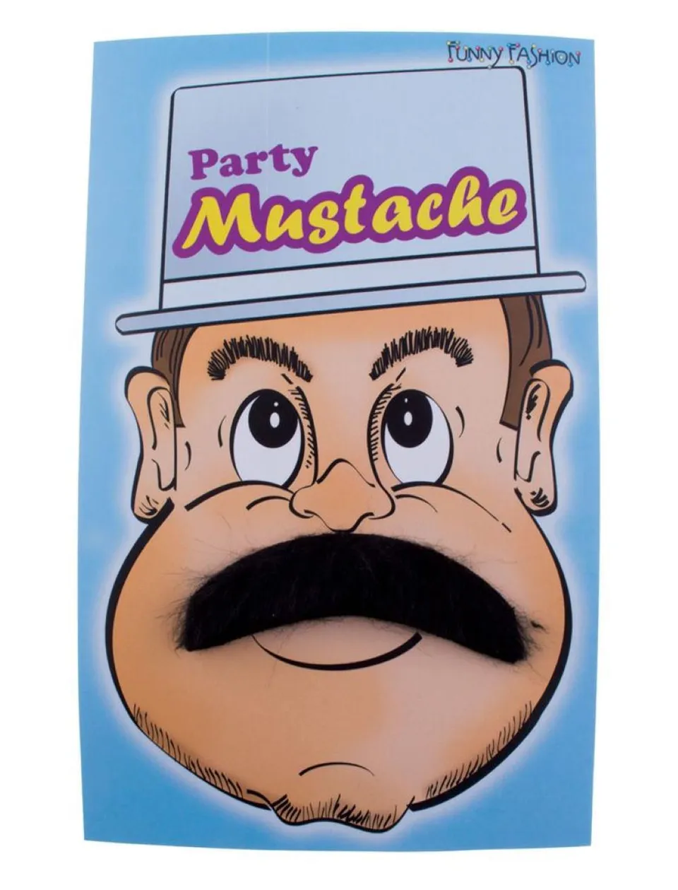 schnurrbart-pablo-mexiko-kost-m-accessoire-schwarz image 1
