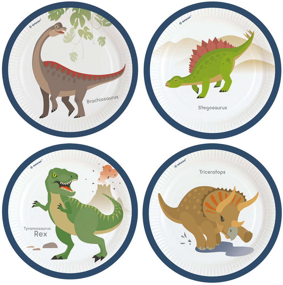 das-kost-mland-happy-dinosaurier-partygeschirr-set-dino-kindergeburtstag image 3