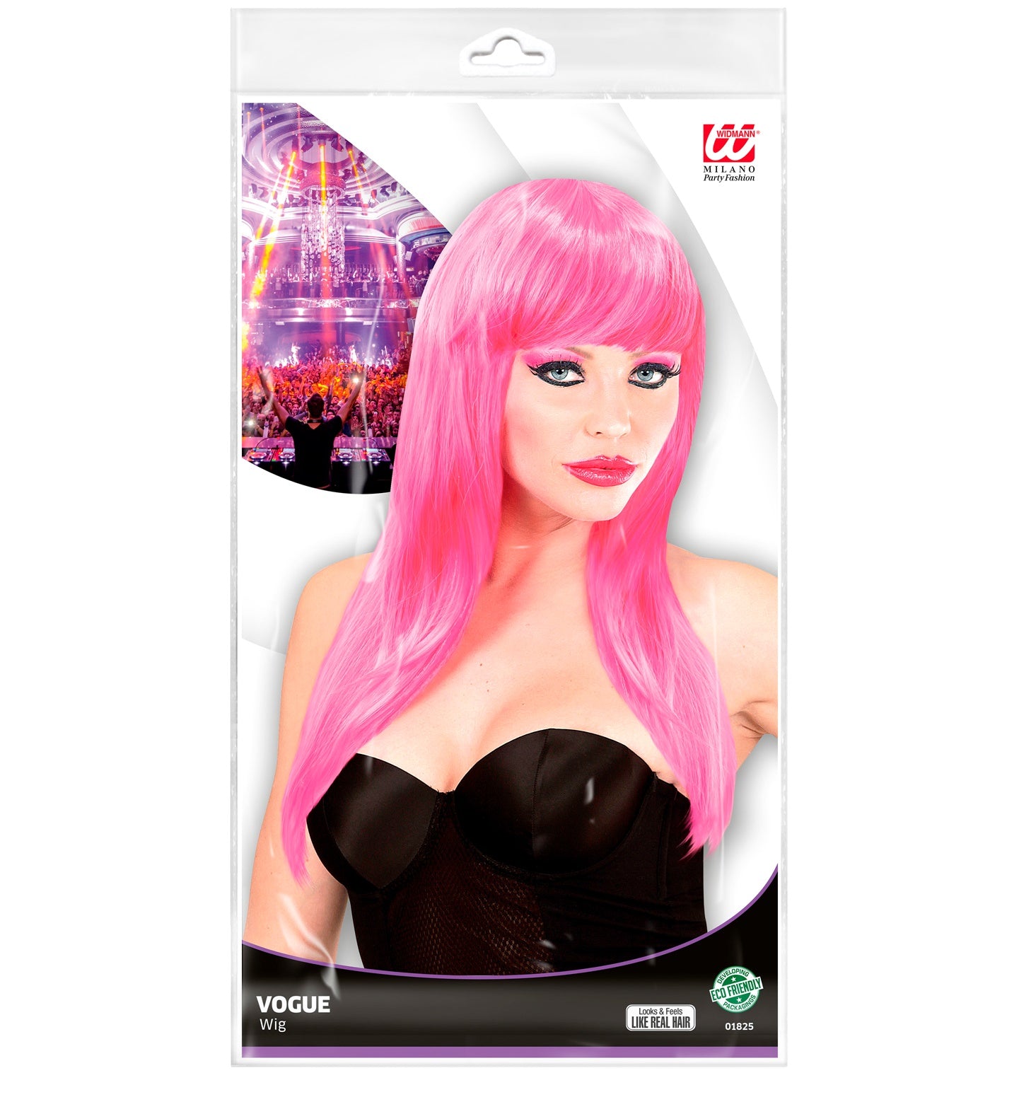 das-kost-mland-vogue-langhaar-per-cke-damen-pink-mit-pony image 2