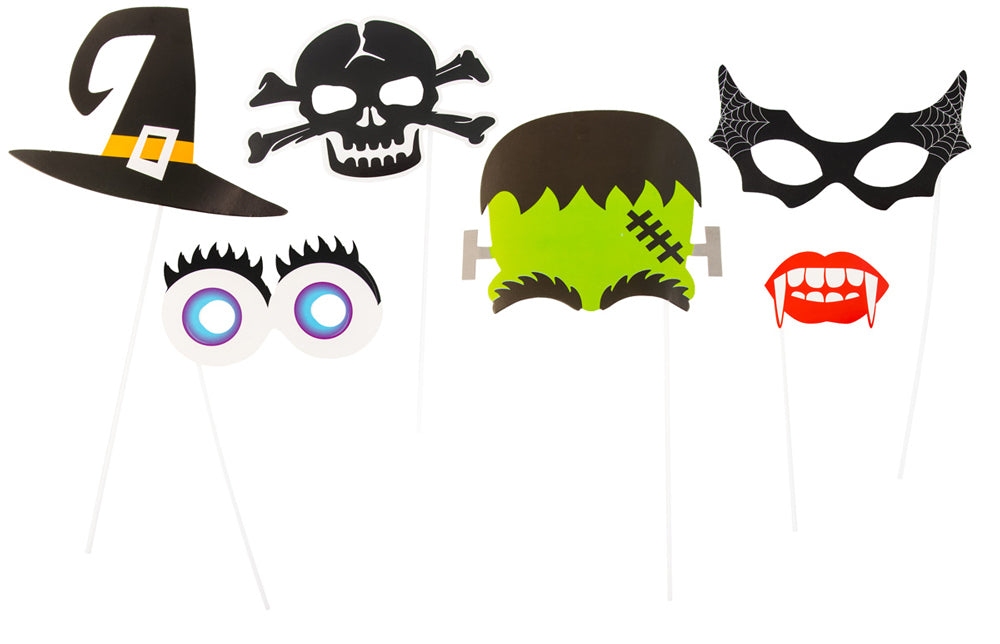 das-kost-mland-halloween-foto-sticks-6-tlg-fotorequisiten-set image 1