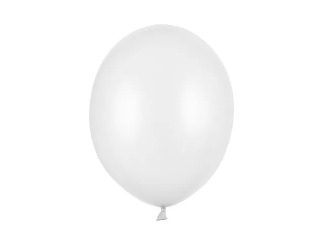 das-kost-mland-uni-metallic-latexballons-wei-100-stk-30-cm image 1