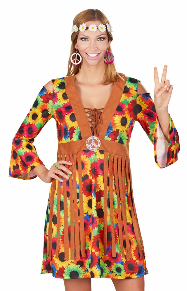 das-kost-mland-sunny-hippie-kost-mkleid-damen-fransen image 1