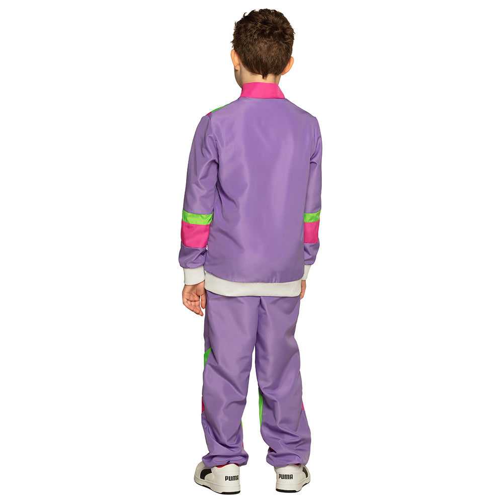 das-kost-mland-jungen-trainingsanzug-retro-kid-lila-7-9-j-uv image 5