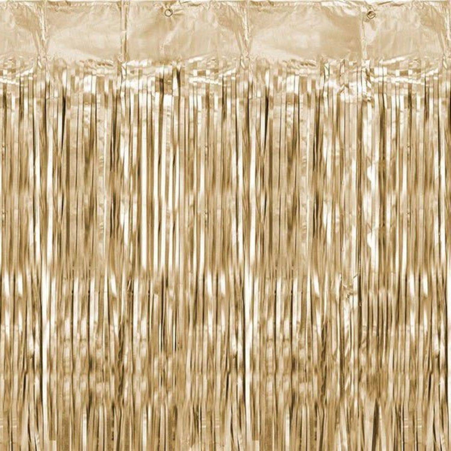 das-kost-mland-t-rvorhang-lametta-gold-90x250cm-metallic image 1