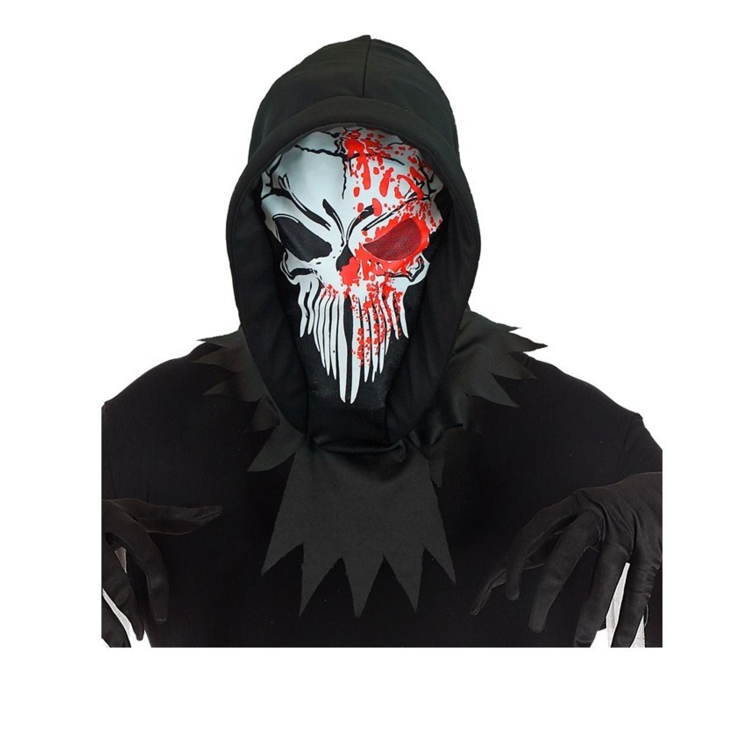 das-kost-mland-maske-blutiger-sensemann-mit-kapuze-horror image 3