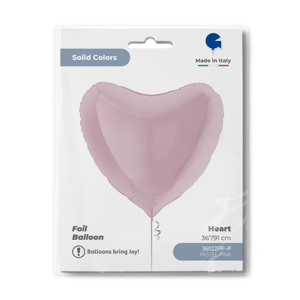 das-kost-mland-folienballon-uni-herz-91cm-pink-pastell image 2