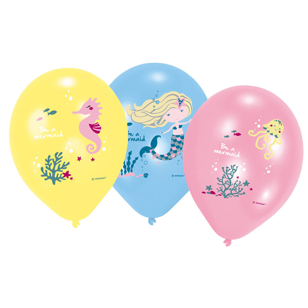 amscan-be-a-mermaid-meerjungfrau-partydeko-8-partyt-ten image 2