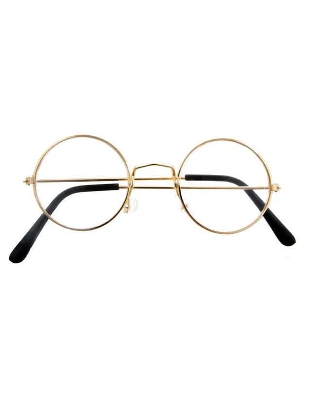 das-kost-mland-accessoires-brille-drahtrand-gold image 1