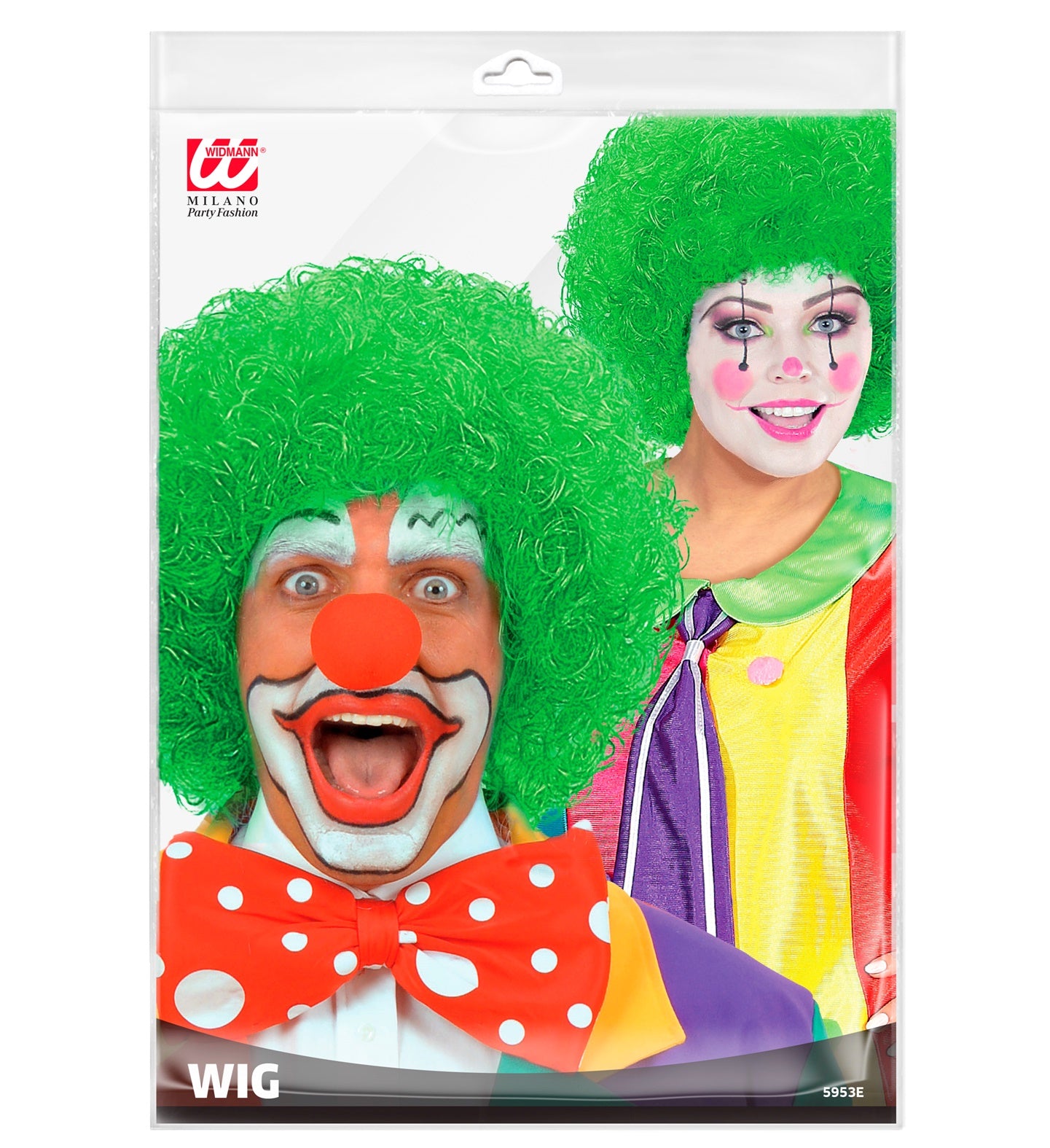 das-kost-mland-per-cke-clown-gr-n-volumin-s-fasching image 2