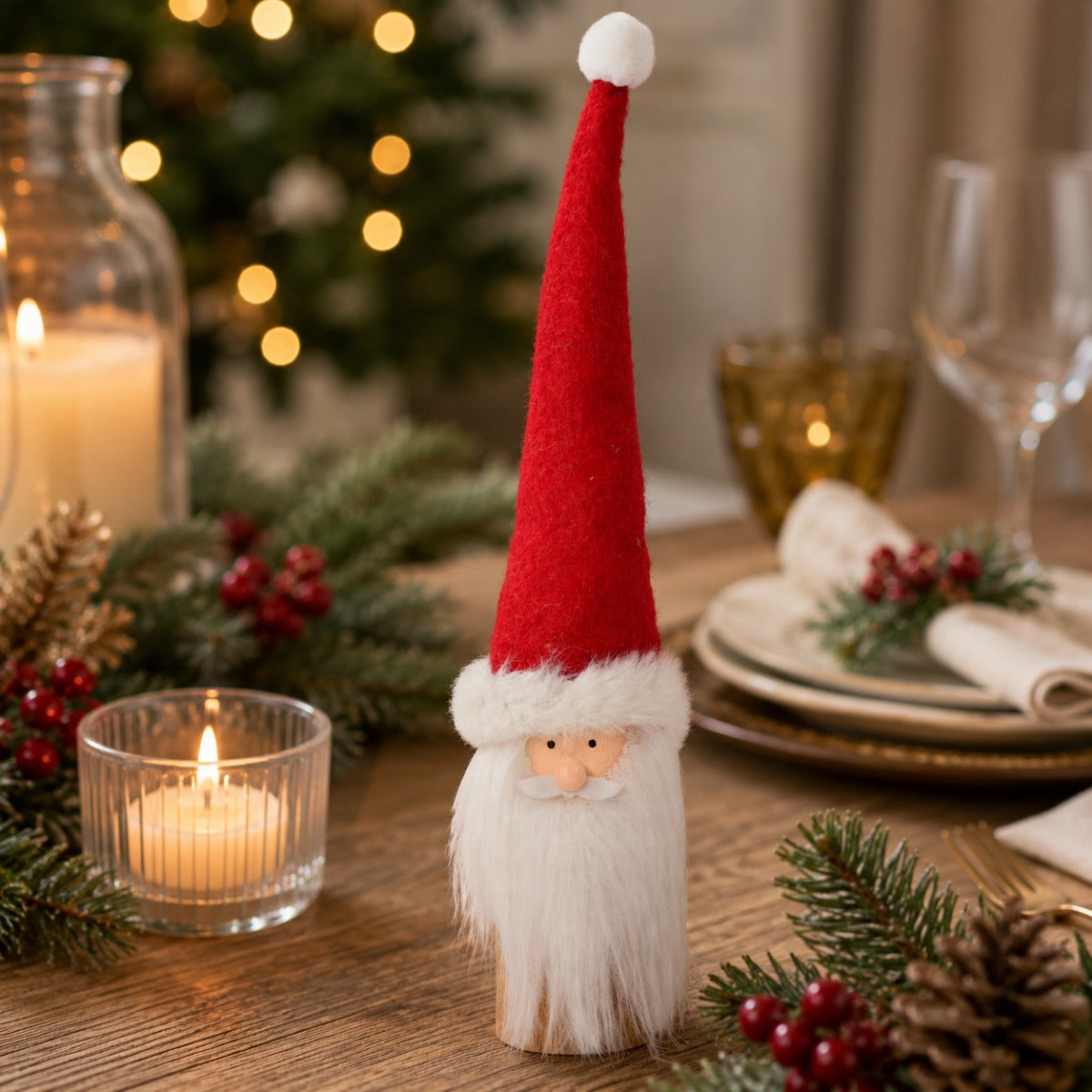 das-kost-mland-dekorationen-weihnachtsmann-dekofigur-holz-25cm image 3